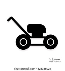 Lawn mower icon