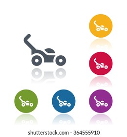 Lawn mower icon