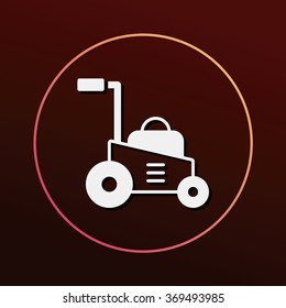 Lawn mower icon