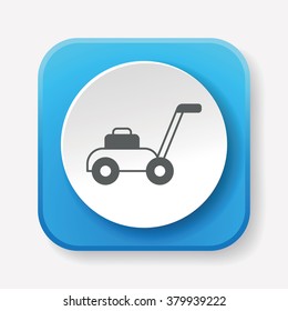 Lawn mower icon