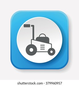 Lawn mower icon