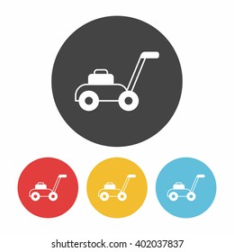 Lawn mower icon