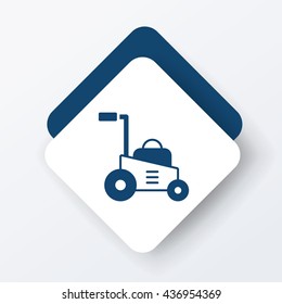 Lawn mower icon