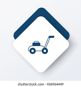 Lawn mower icon