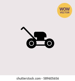 Lawn mower icon