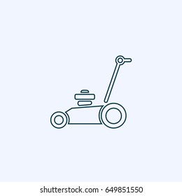 Lawn mower icon