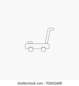 Lawn mower icon