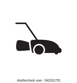 lawn mower icon illustration isolated vector sign symbol