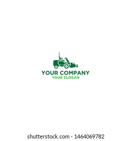 Lawn mower Logo Design Vector