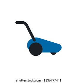 lawn mower vector icon
