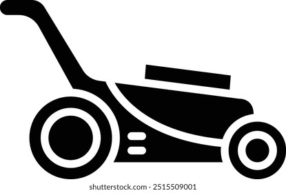 Lawn mower Vector Icon Design Illustration