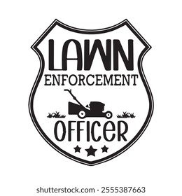 lawn officer logo inspirational positive quotes, motivational, typography, lettering design