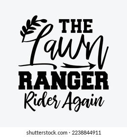 The Lawn Ranger Rides Again Lawn Caretaker