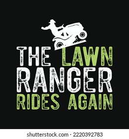 The Lawn Ranger Rides Again - Funny Mowing