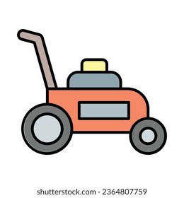 Lawnmower Icon Design For Personal And Comercial Use