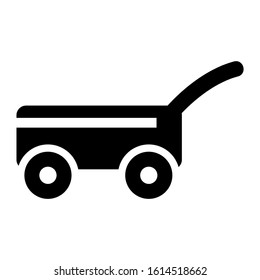 lawnmower icon isolated sign symbol vector illustration - high quality black style vector icons
