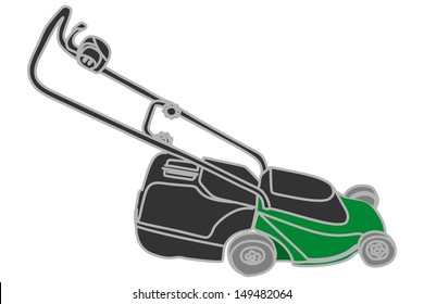 Lawnmower illustration