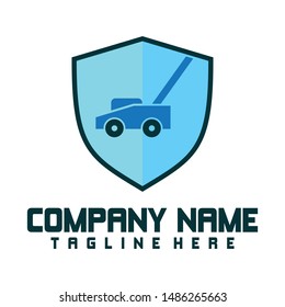lawnmower logo, lawn moving and lawn care service logo , cutting grass company logo vector