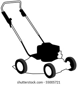 Lawnmower - vector