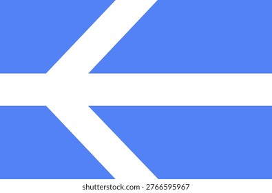Lawrence city flag vector illustration isolated. USA town symbol, Massachusetts state. Sticker Lawrence city emblem banner. Patriotic sign. Tourist souvenir for travelers. Lawrence flag, Essex County.