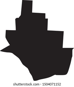 Lawrence county map in ohio state
