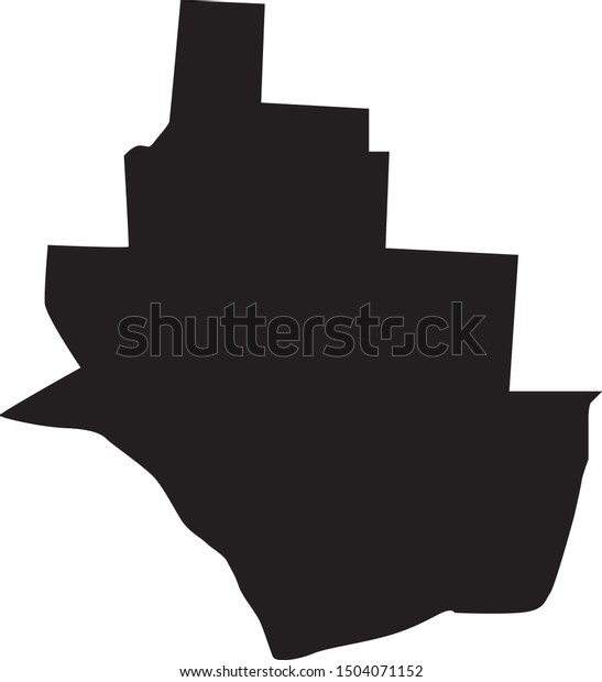Lawrence County Map Ohio State Stock Vector Royalty Free 1504071152