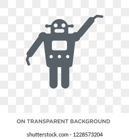 Laws of robotics icon. Trendy flat vector Laws of robotics icon on transparent background from Artificial Intelligence, Future Technology collection.  - Powered by Shutterstock - Get 15% off with code: PIKWIZARD15