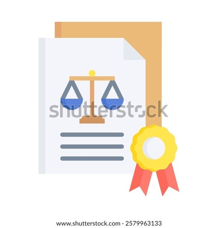 Lawsuit Icon Element For Design