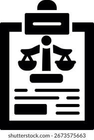 Lawsuit New Creative Icon Design Vector