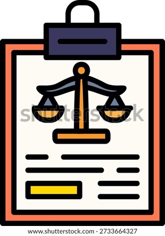 Lawsuit New Creative Icon Design Vector