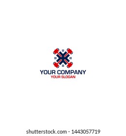 Lawyer Home Logo Design Vector