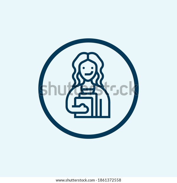 lawyer icon isolated on white background from\
professions and occupation collection. lawyer icon trendy and\
modern lawyer symbol for logo, web,\
app
