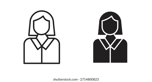 Paquete de iconos de abogado. Elemento de diseño de icono de Vector plano.