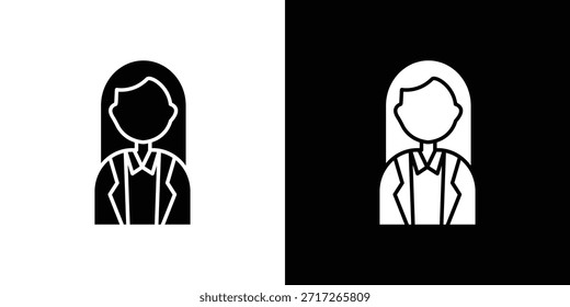 Icono de abogado elemento de diseño de Vector Vector eps 10