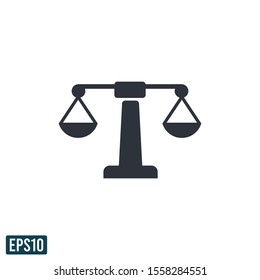 lawyer icon vector logo template design element