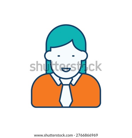 Lawyer Icon vector stock illustration