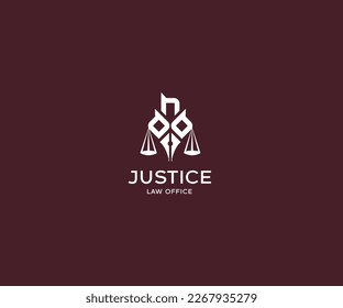 Lawyer and law firm logo design