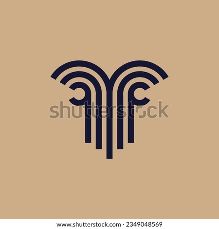 Lawyer logo design icon element vector idea for business