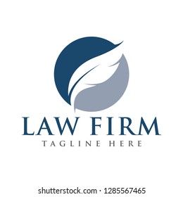 lawyer logo design vector