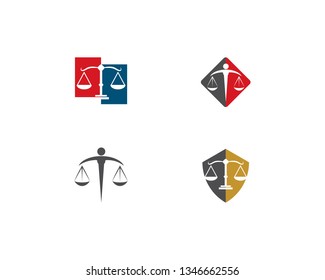 Lawyer logo vector template