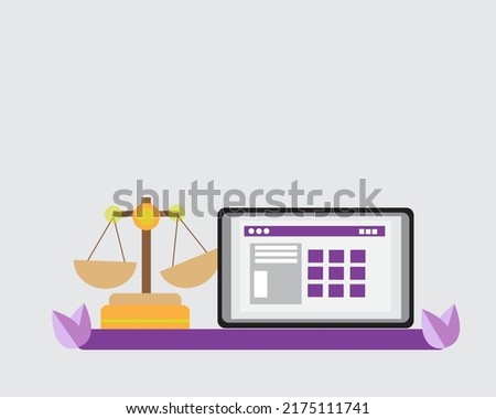 Lawyer online service or platform.