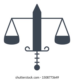 Lawyer  Solicitor Magistrate Paralegal Justice Vector Icon