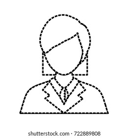lawyer  woman  vector illustration