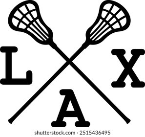 Lax quote. Lacrosse club vector