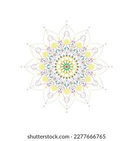 laxury creative colourfull decorative unique mandala