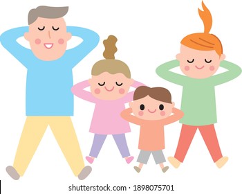 Lay down with your family
