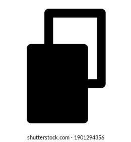 Estilo de glifo de icono de capa, que se puede utilizar para comerciales