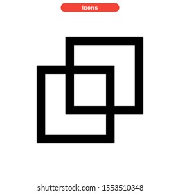 layer icon isolated sign symbol vector illustration - high quality black style vector icons
