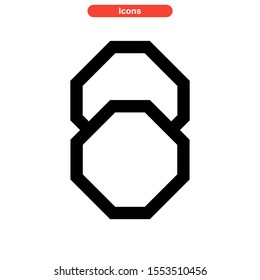 layer icon isolated sign symbol vector illustration - high quality black style vector icons
