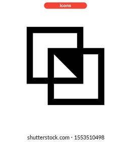 layer icon isolated sign symbol vector illustration - high quality black style vector icons
